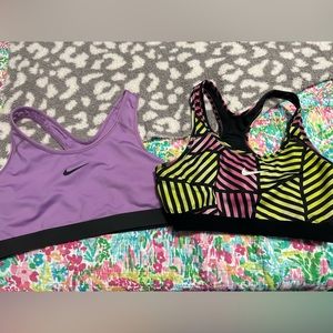 Nike sports bras